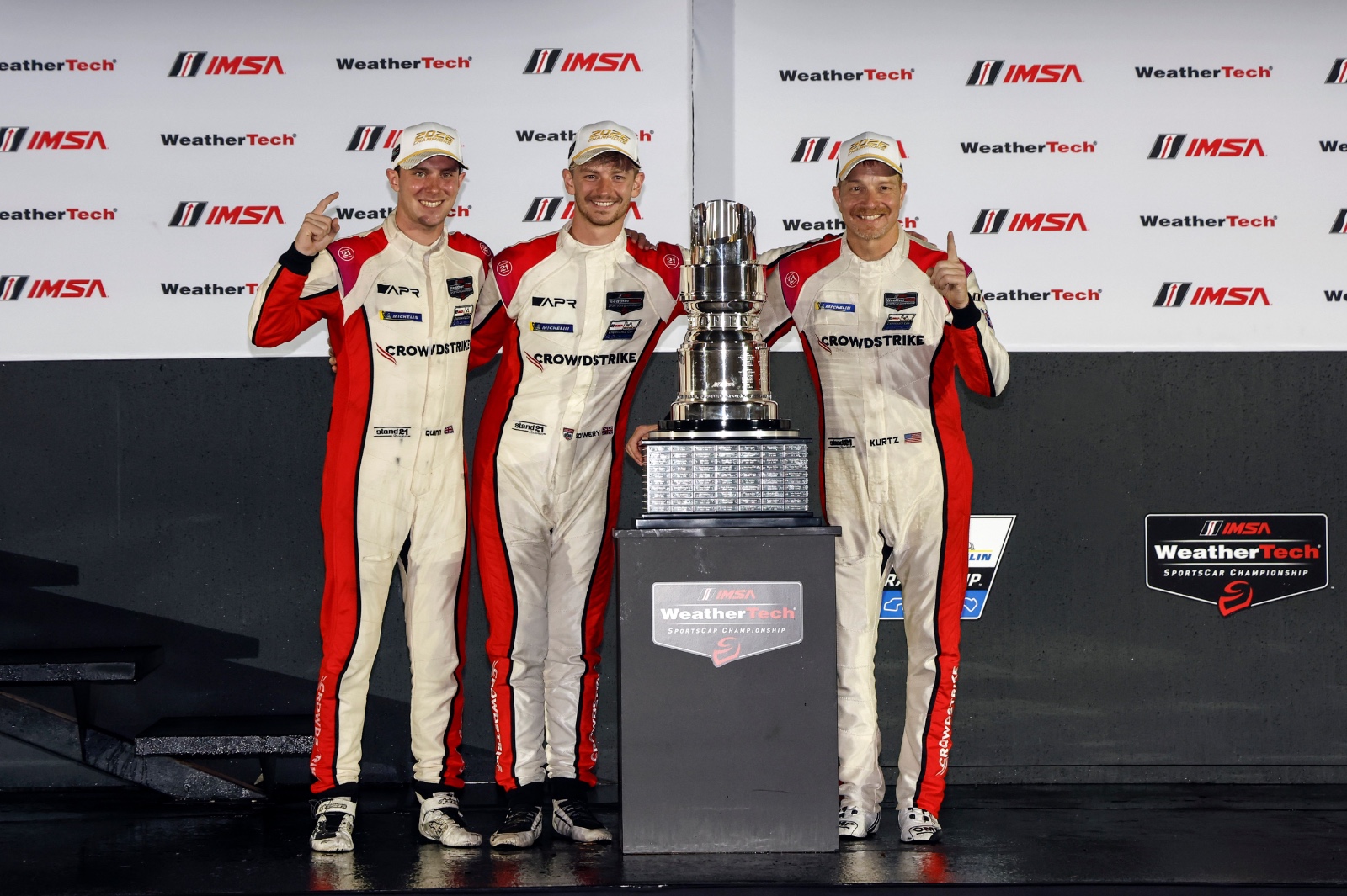 Slick-tire gamble helps CrowdStrike seal Petit Le Mans win and IMSA ...