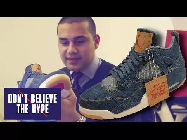 Don't believe the hype - Levi's X Air Jordan 4
