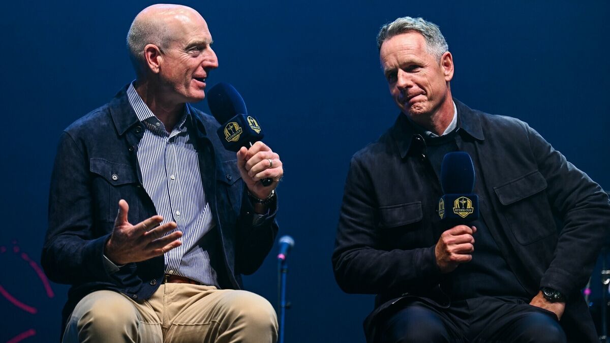Ryder Cup captains mark final countdown at Limerick Castle