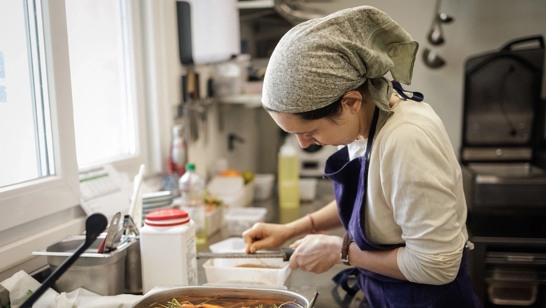Healthy cooking with seasonal ingredients
