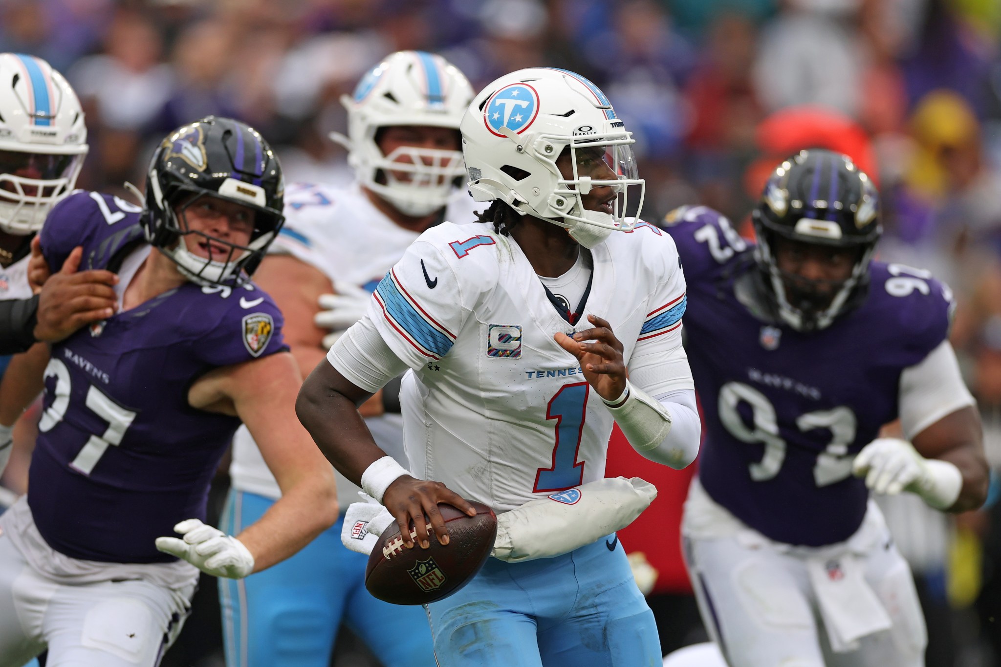 Cam Ward ripped for diva behavior after Titans’ loss to Ravens