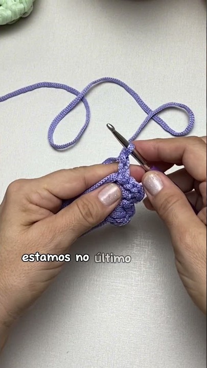 Flor de Crochê para Chaveiro Fácil e Delicada