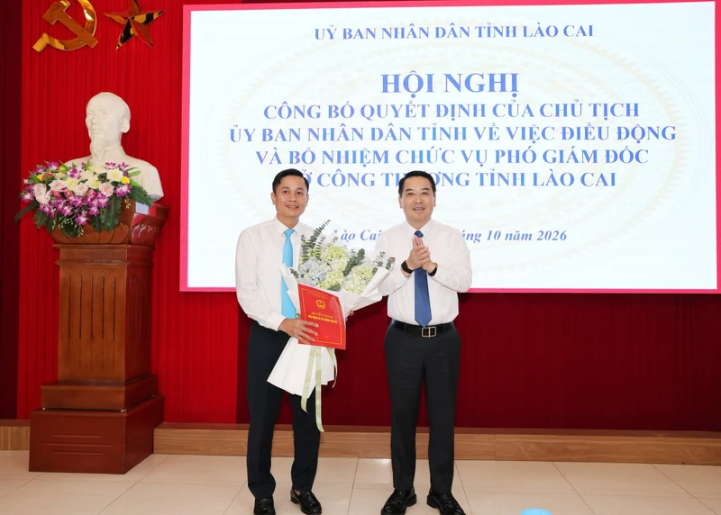 Lào Cai điều động, bổ nhiệm nhiều lãnh đạo