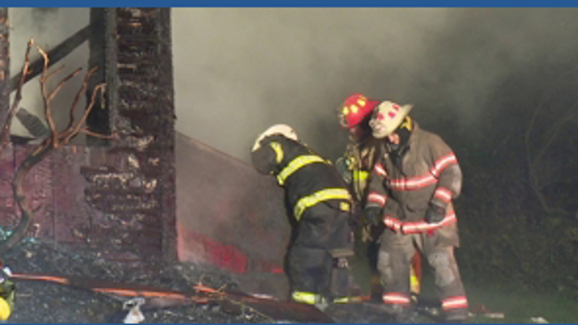 Fire destroys home in Luzerne County