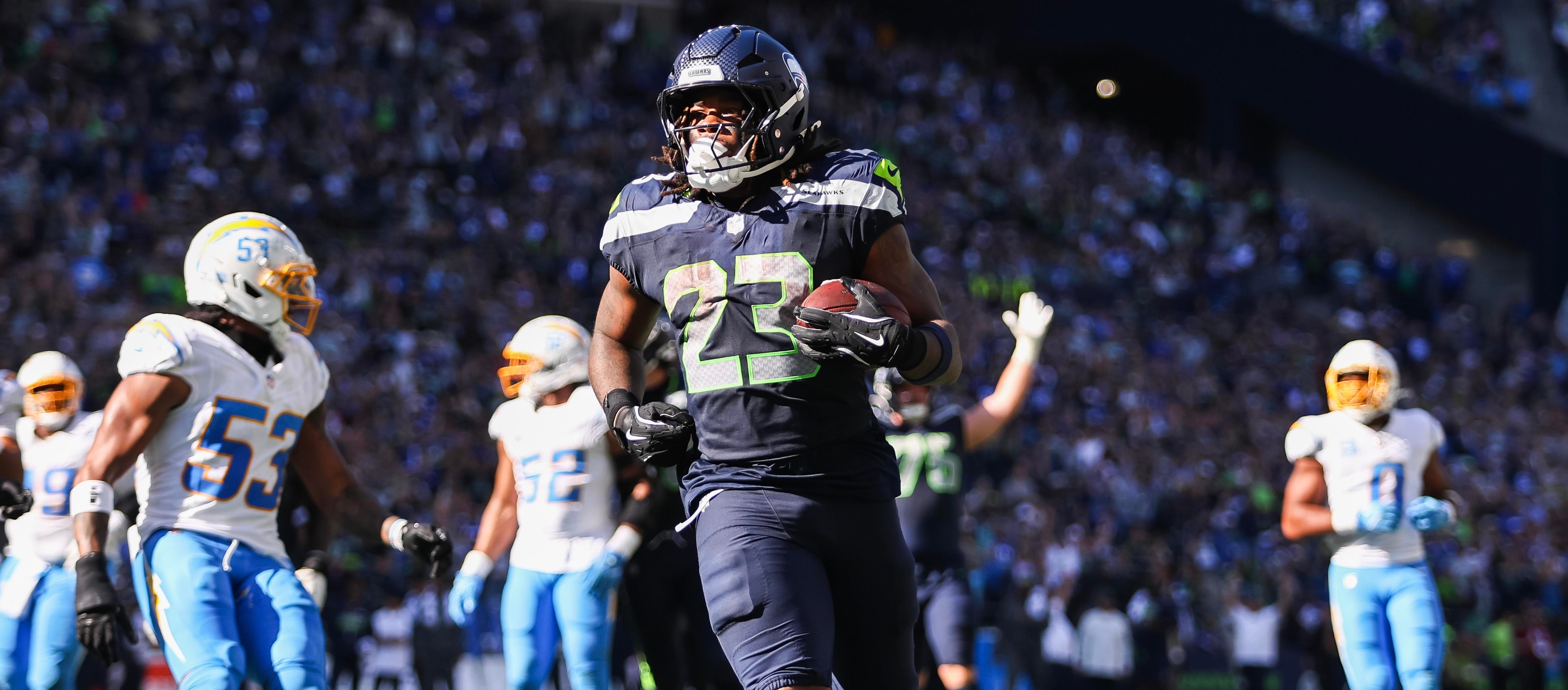Seahawks-Chargers score: Seahawks hold on for flag-filled, sloppy win ...