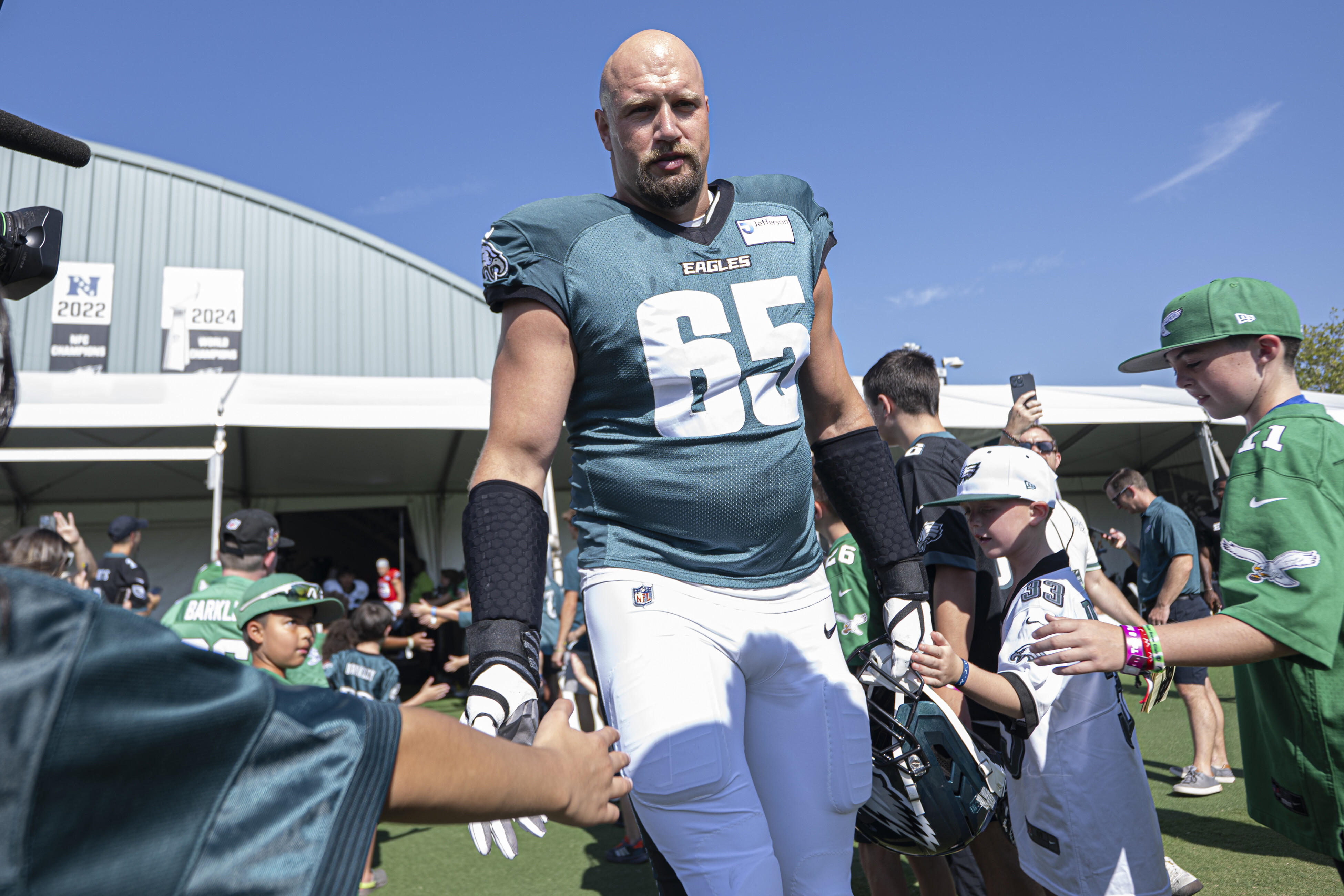 Lane Johnson’s late-breaking absence forced the Eagles to scramble. It ...