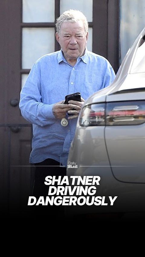 William Shatner was spotted driving erratically through LA