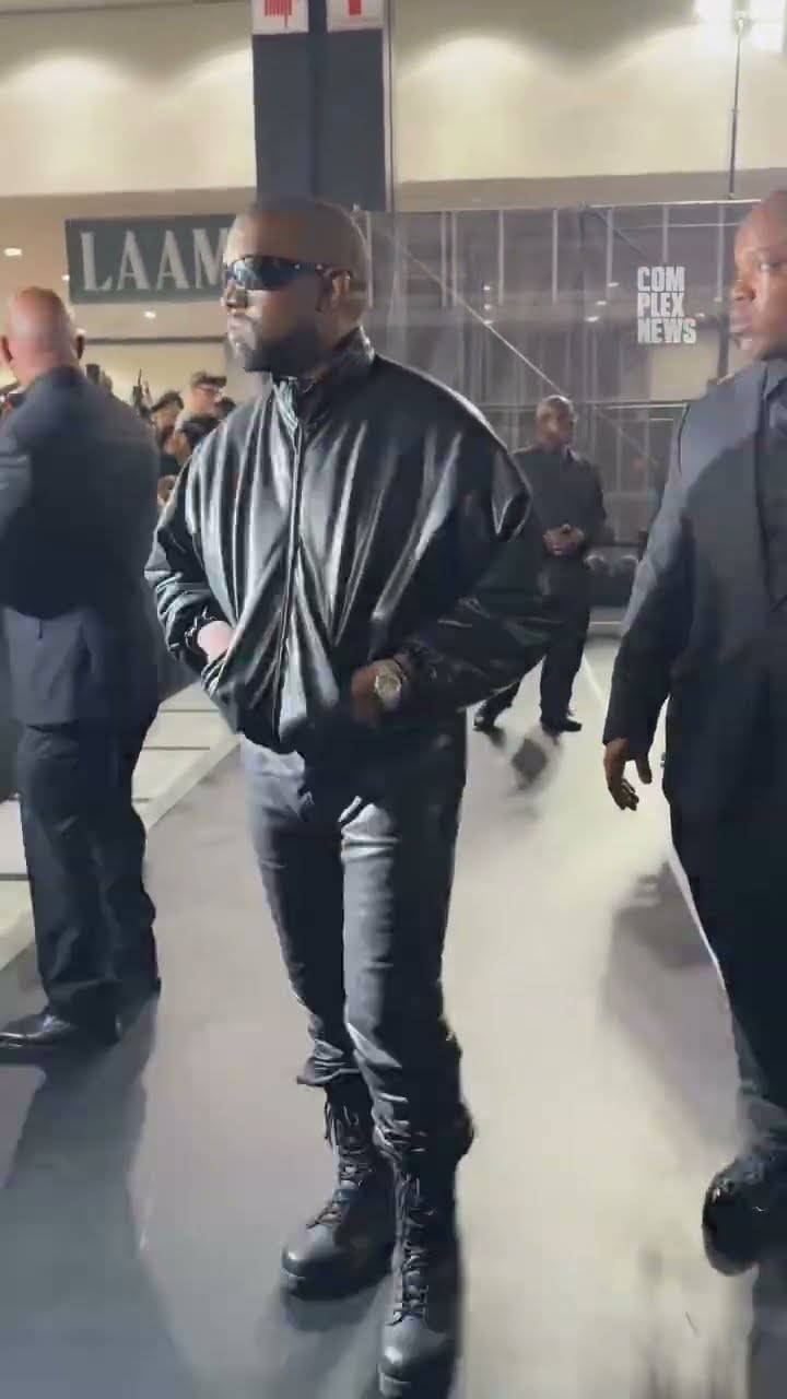 Kanye West takes the court at ComplexCon