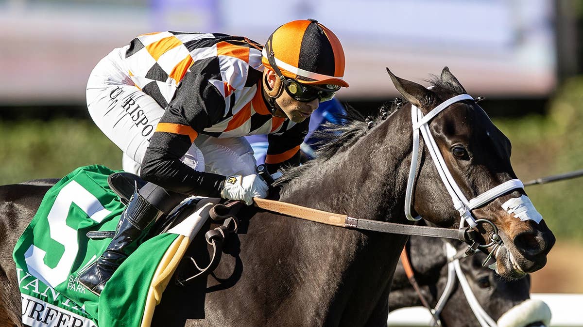 Umberto Rispoli doubles up on graded stakes wins at Santa Anita