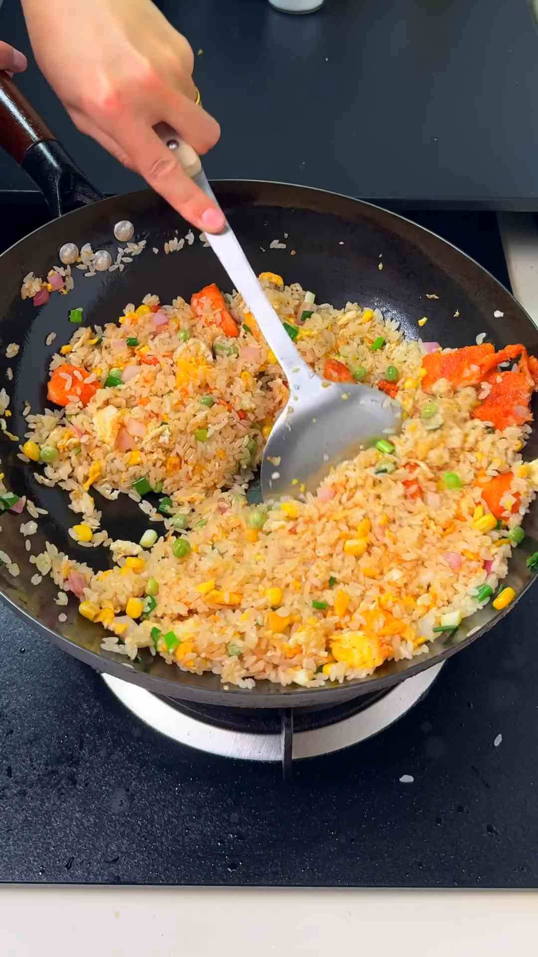 Budget friendly chicken wok rice recipe