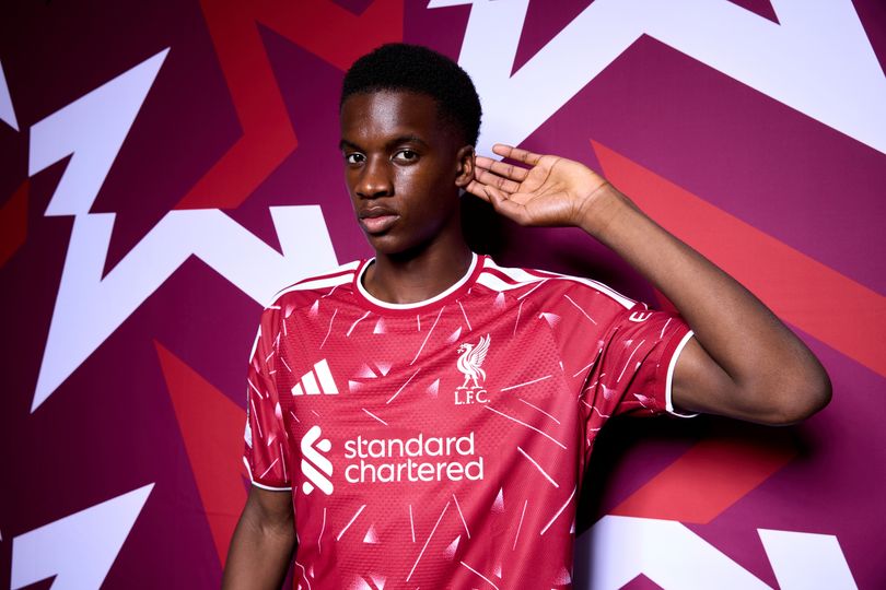 Trey Nyoni poses during the official UEFA Champions League 2026/27 portrait session