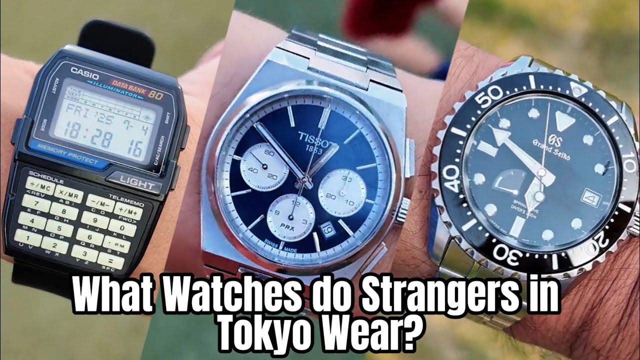 The Watches People in Tokyo Wear Military Base Yokosuka Street Interviews
