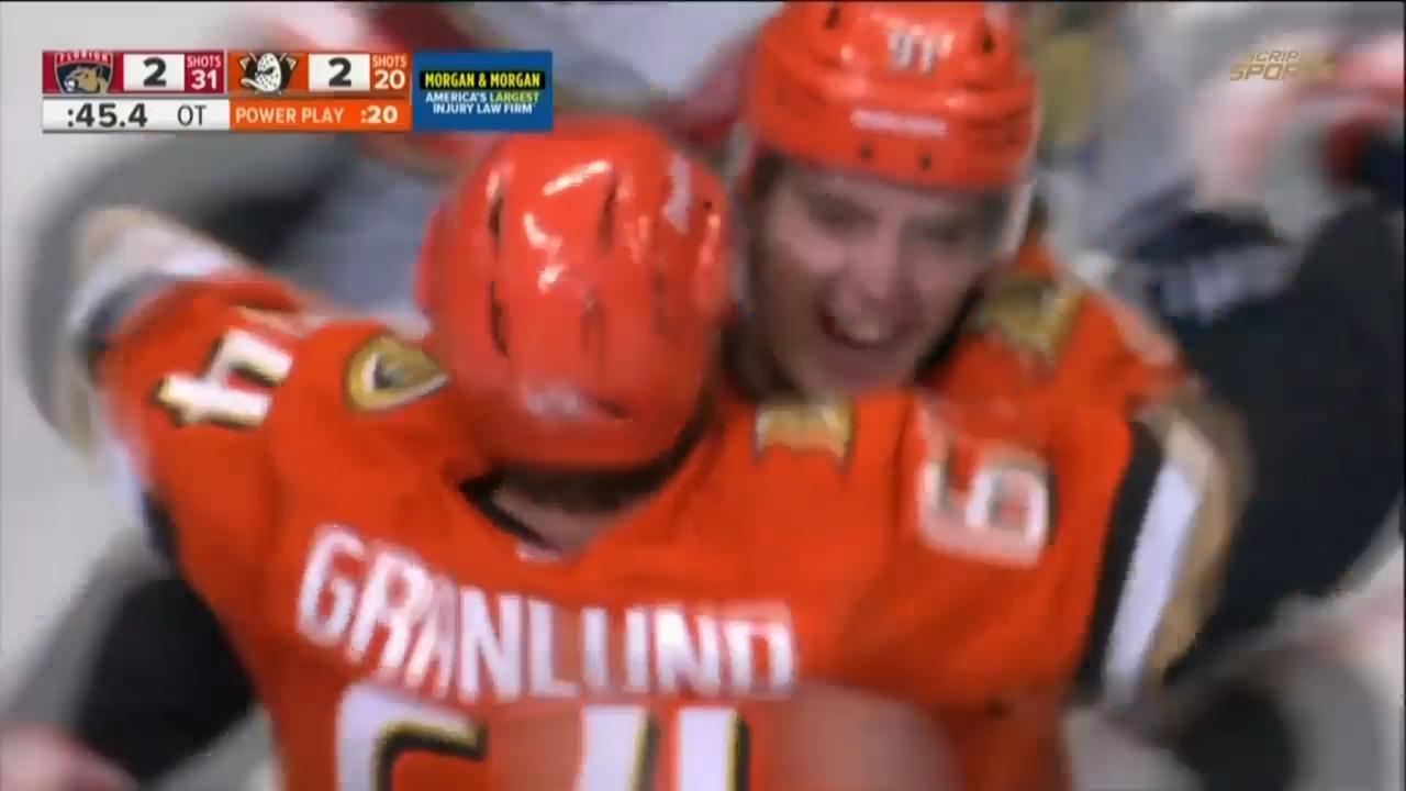 Three assists from Leo Carlsson as Mikael Granlund scores in OT in ...