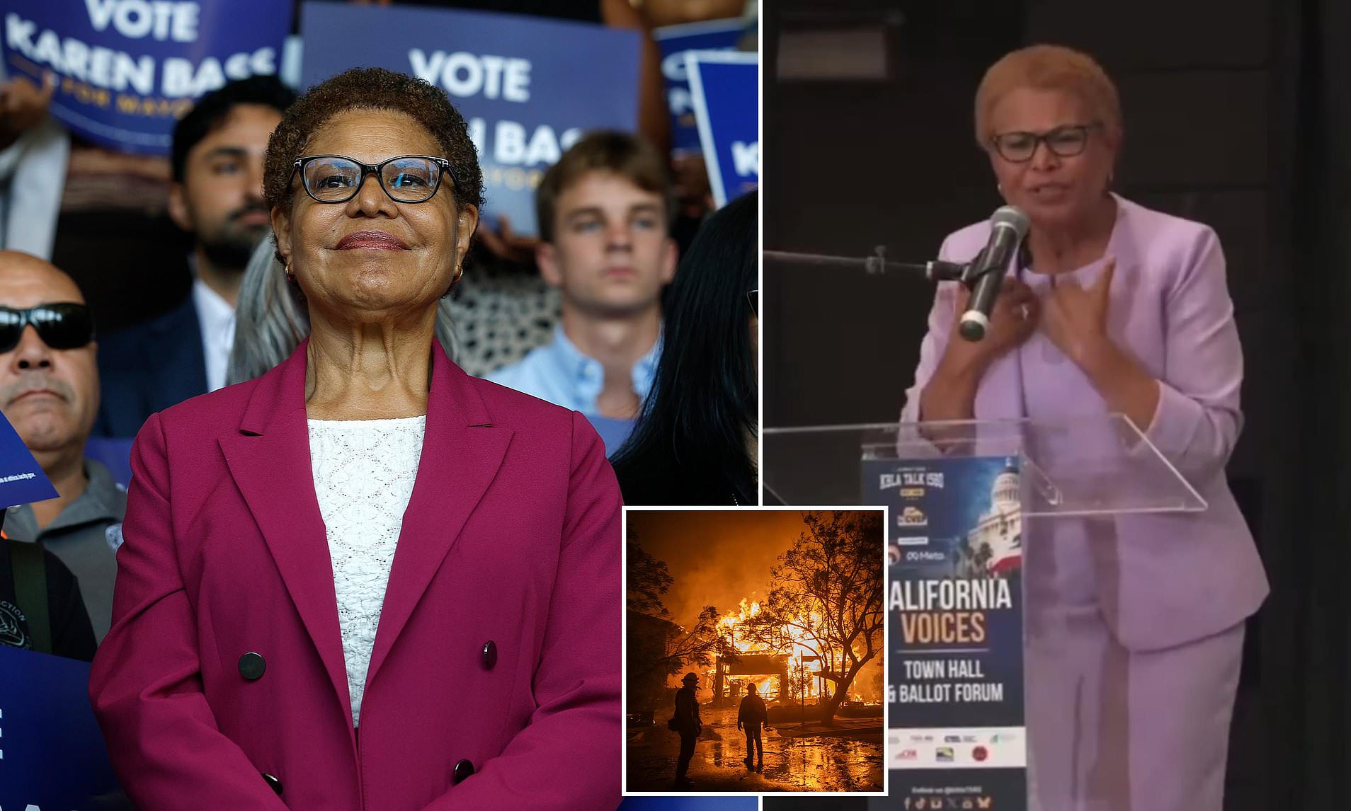 Karen Bass shocks with tone-deaf defense of her Ghana trip amid ...