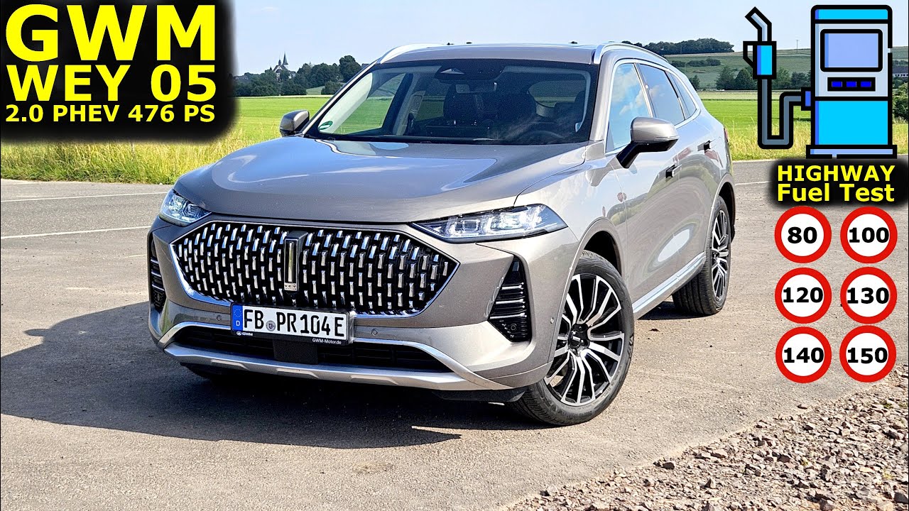 2025 GWM WEY 05 PHEV (476 PS) test drive 🔋 fuel consumption ...