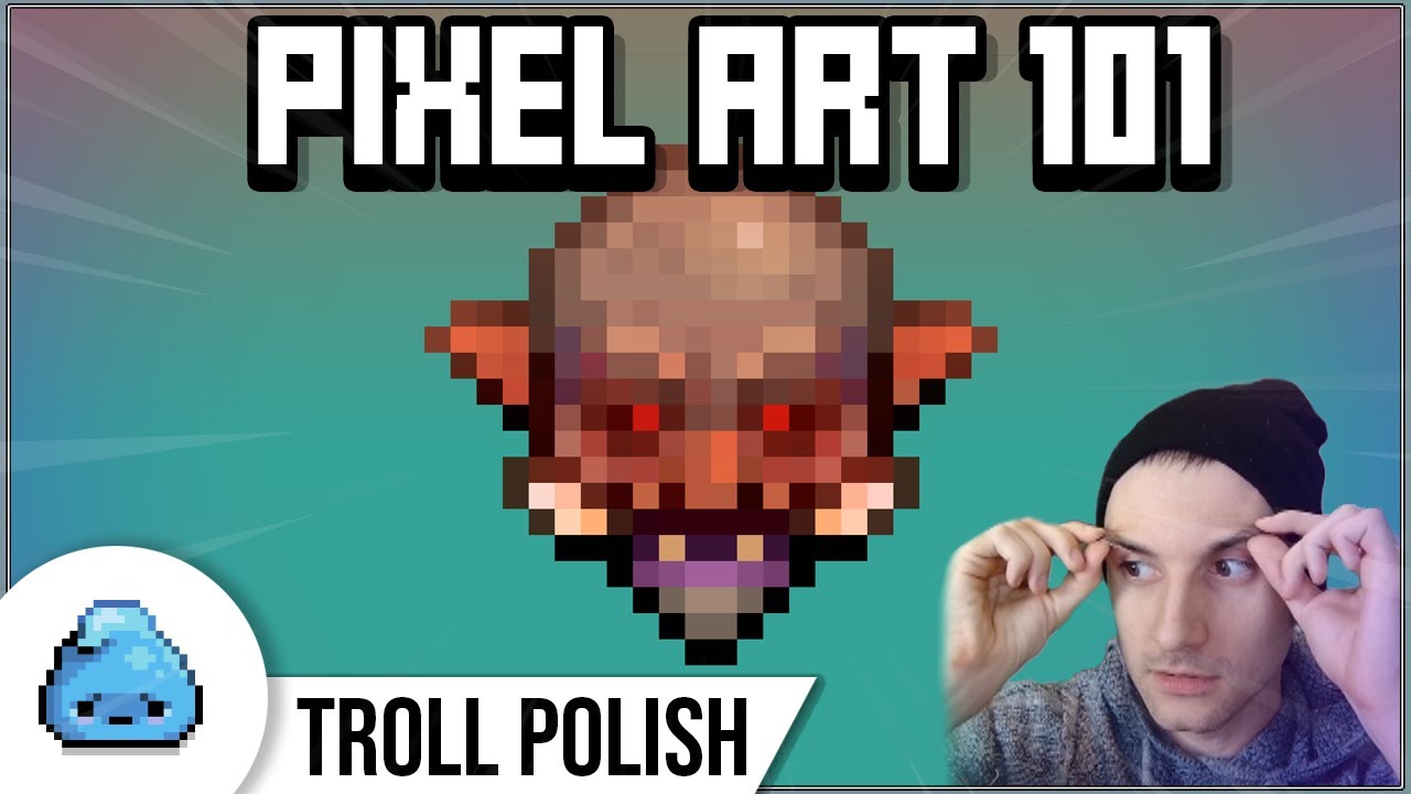Polishing fantasy characters in pixel art