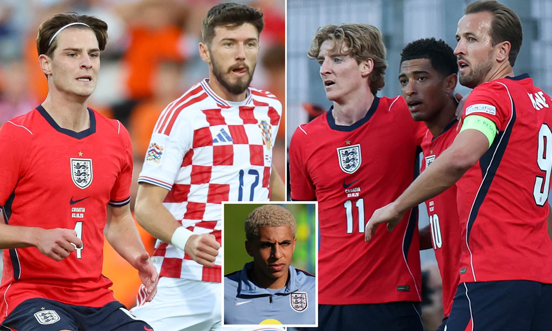 England's Euros rivals will be running scared after seven-goal Croatia ...