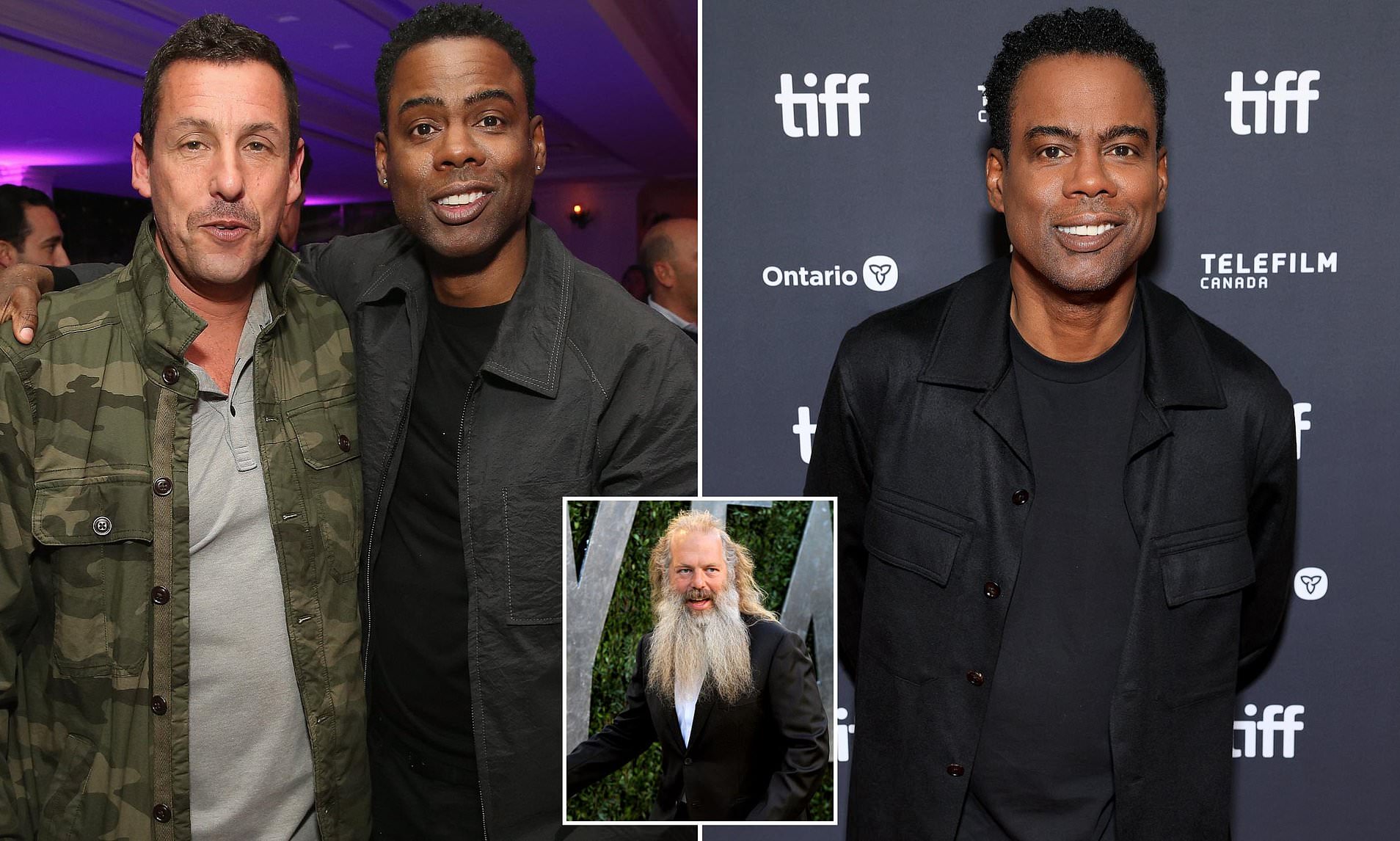 Chris Rock reveals Adam Sandler and Rick Rubin make him feel insecure