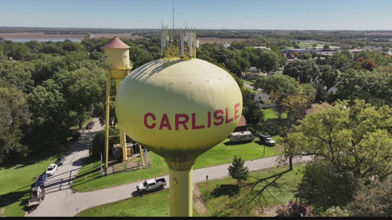 City of Carlisle says water tower finally full, shares next steps