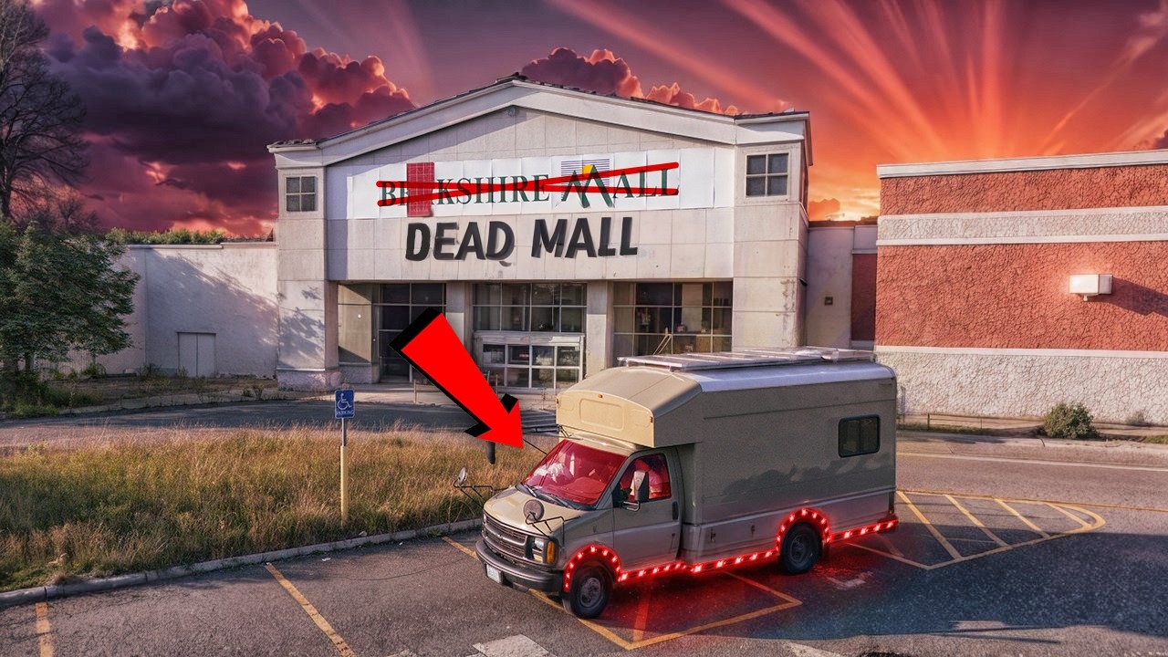Stealth camping in a forgotten mall