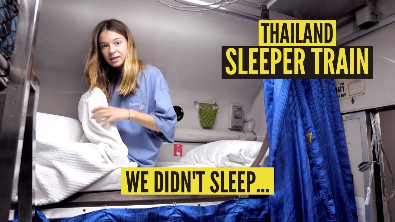 Thailand sleeper train - Bangkok to Chiang Mai 2nd class 🇹🇭