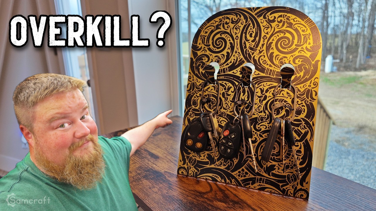 Watch me create a stunning key holder 😍