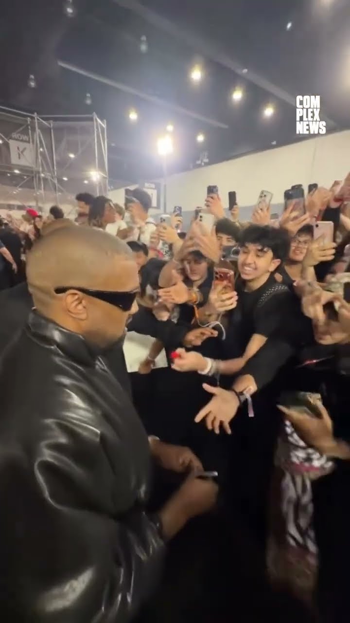 Ye meets the fans at ComplexCon