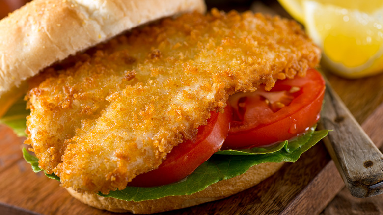 For a fish sandwich that beats fast food, add a scoop of this creamy ...