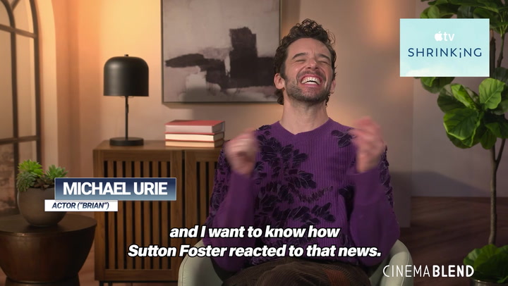 How Sutton Foster reacted to having a baby named after her in 'Shrinking'