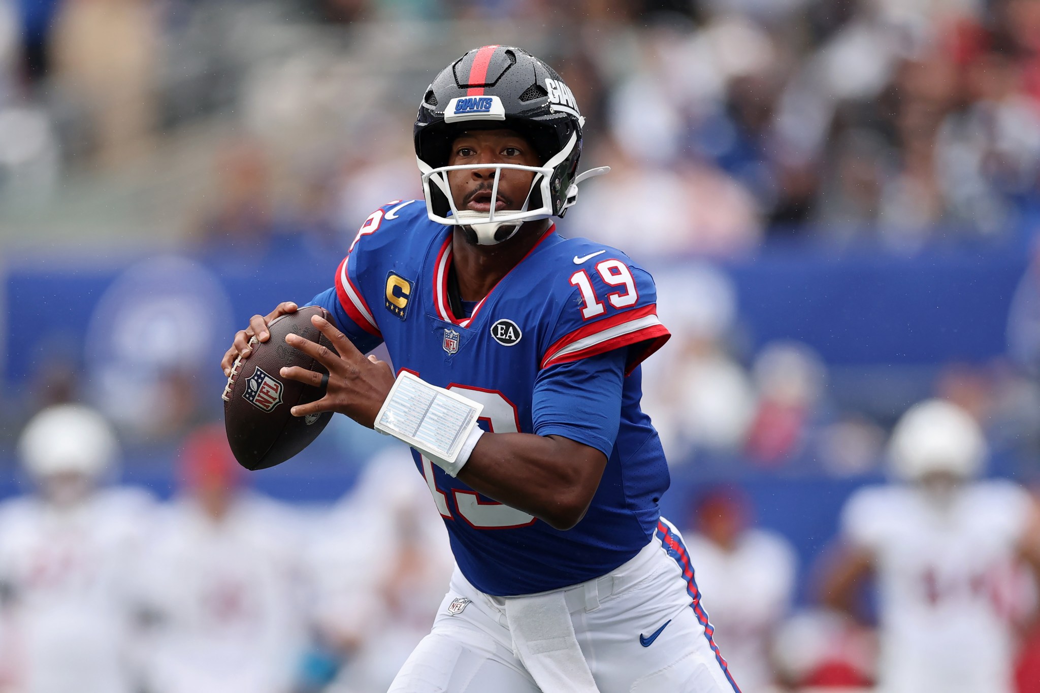 Giants fans roast QB Jameis Winston for bragging after 2-INT game vs ...