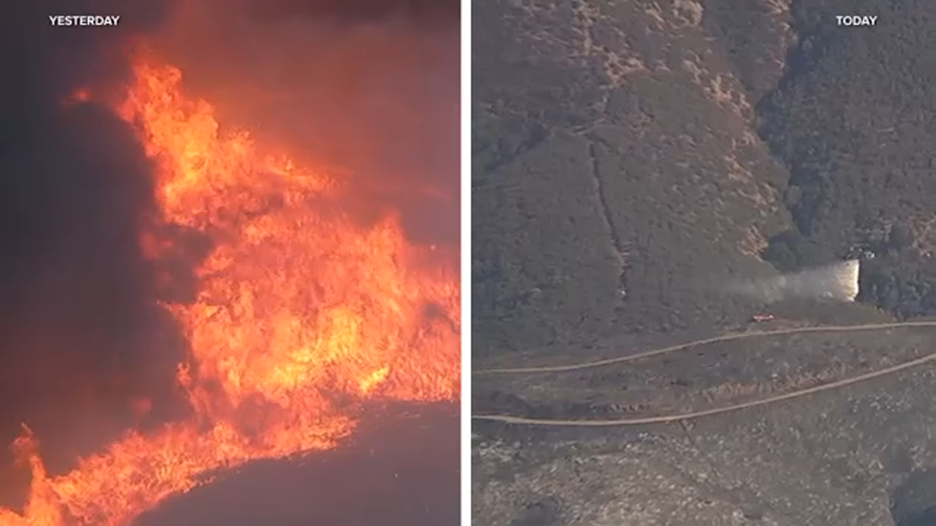 Fire in Angeles National Forest near Santa Clarita reaches 63% ...