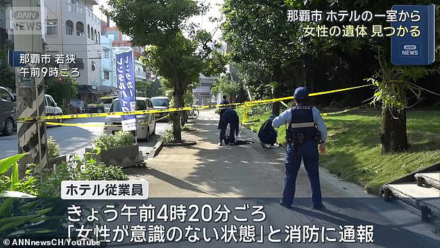 US Marine, 20, allegedly strangled Japanese woman to death in hotel