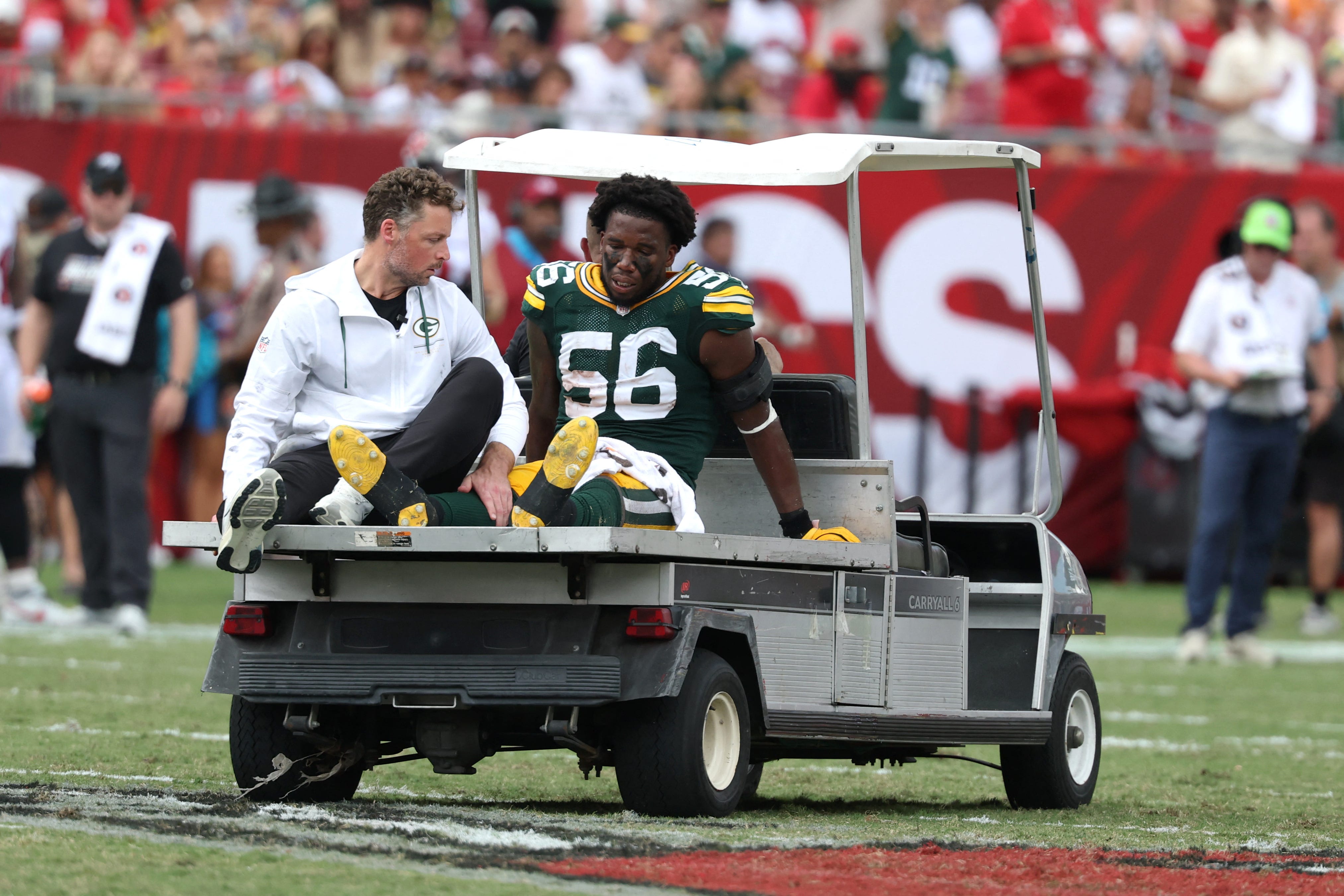 Packers believe Edgerrin Cooper has season-ending Achilles tendon injury