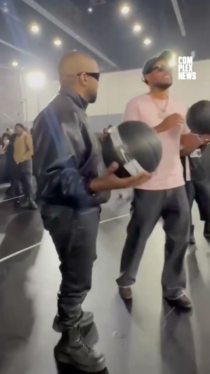 Ye and Playboi Carti hit the court at ComplexCon