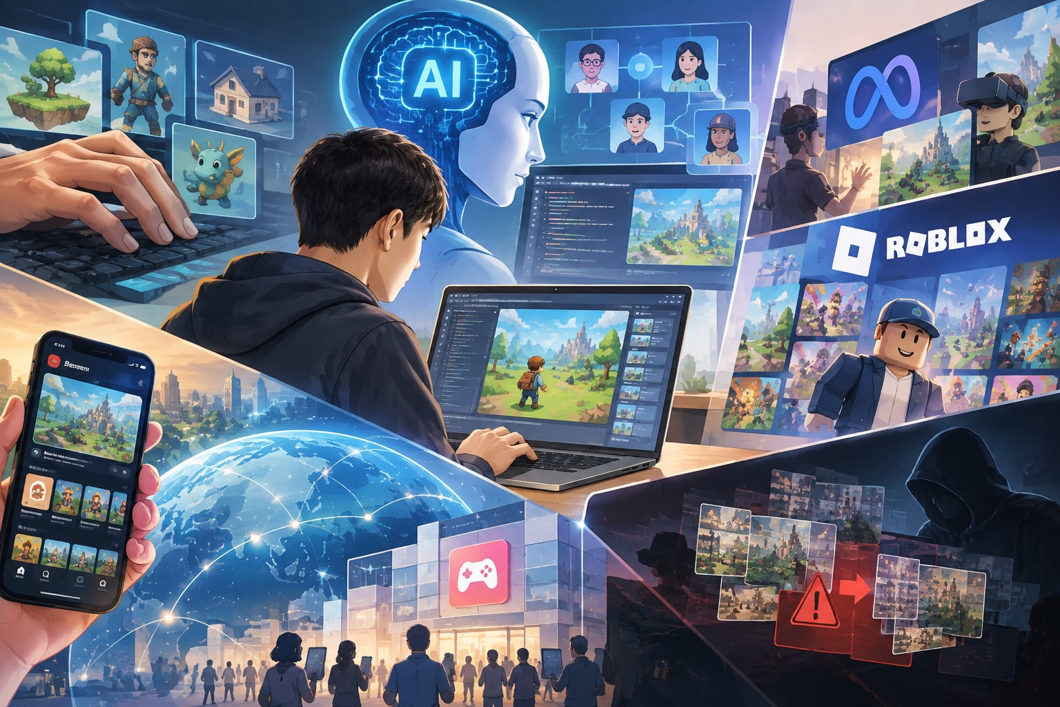 AI games pouring in: Platforms compete for market leadership