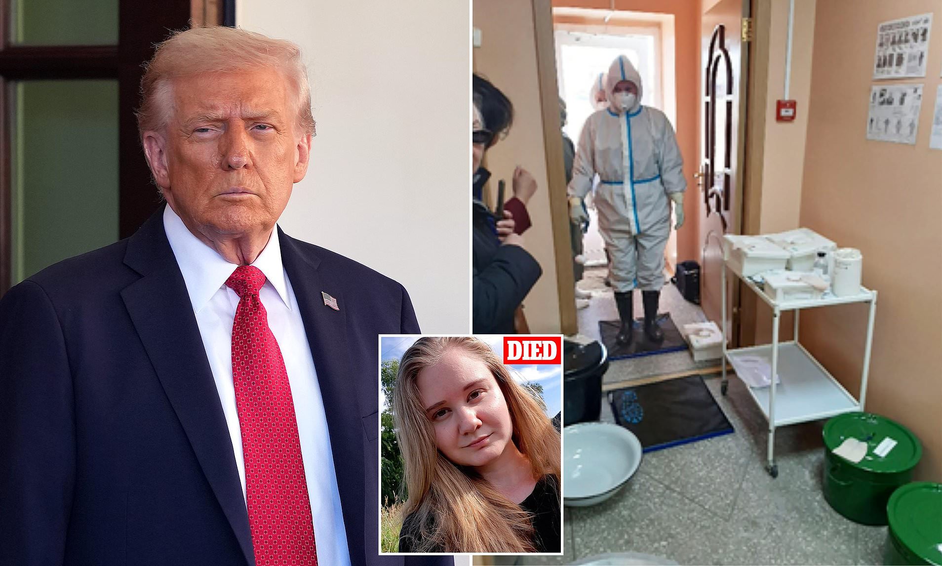 White House 'assessing options' as plague breaks out in Russia with ...