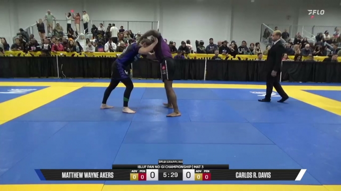 Carlos R Davis vs Matthew Wayne Akers 2026 Pan IBJJF Jiu-Jitsu No-Gi ...