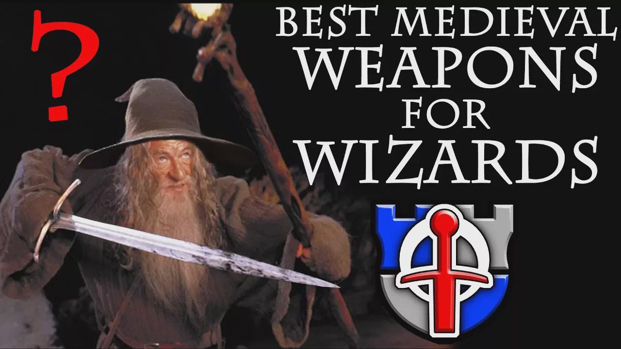 What medieval weapons would wizards really use? FANTASY RE-ARMED