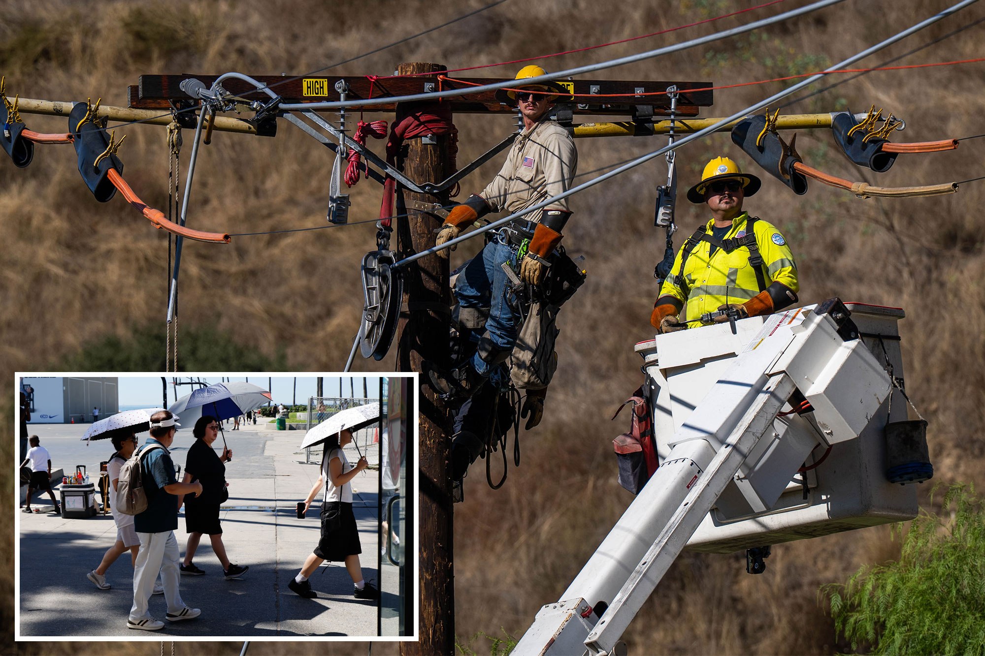 Power giants issue urgent warning to Californians as scorching heatwave ...