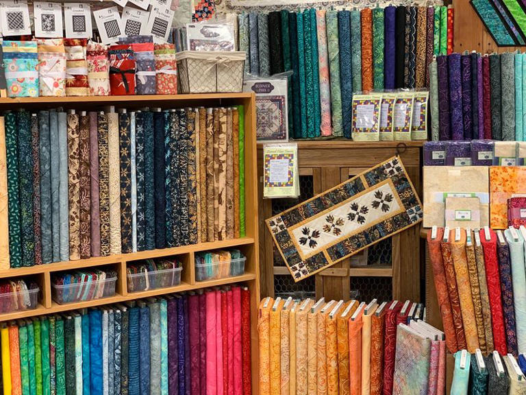 This 3,000-square-foot Missouri quilt shop is packed with fabric, kits ...