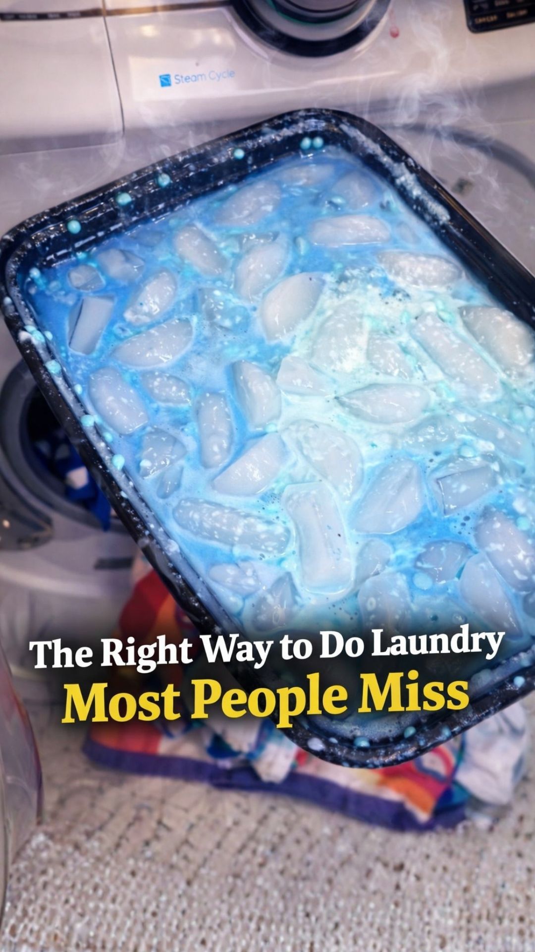 The right way to do laundry most people miss