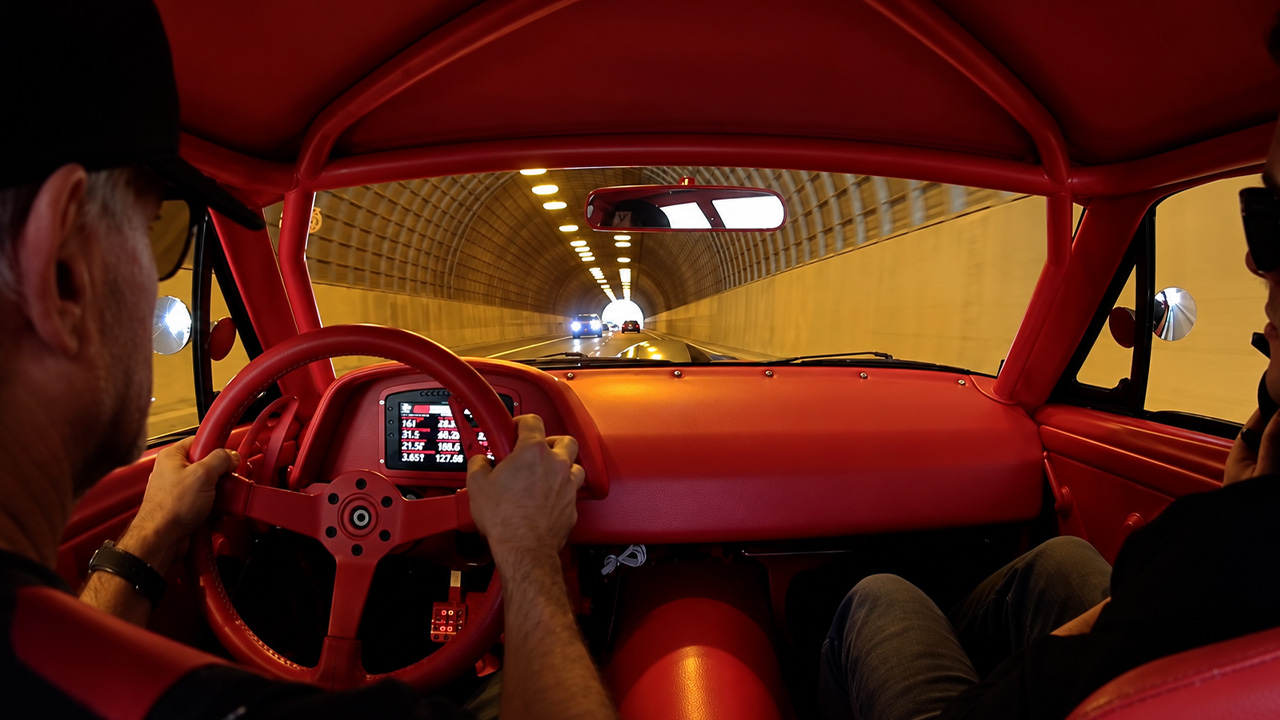 Extreme driving shakedown cruise of a custom thousand horsepower ...