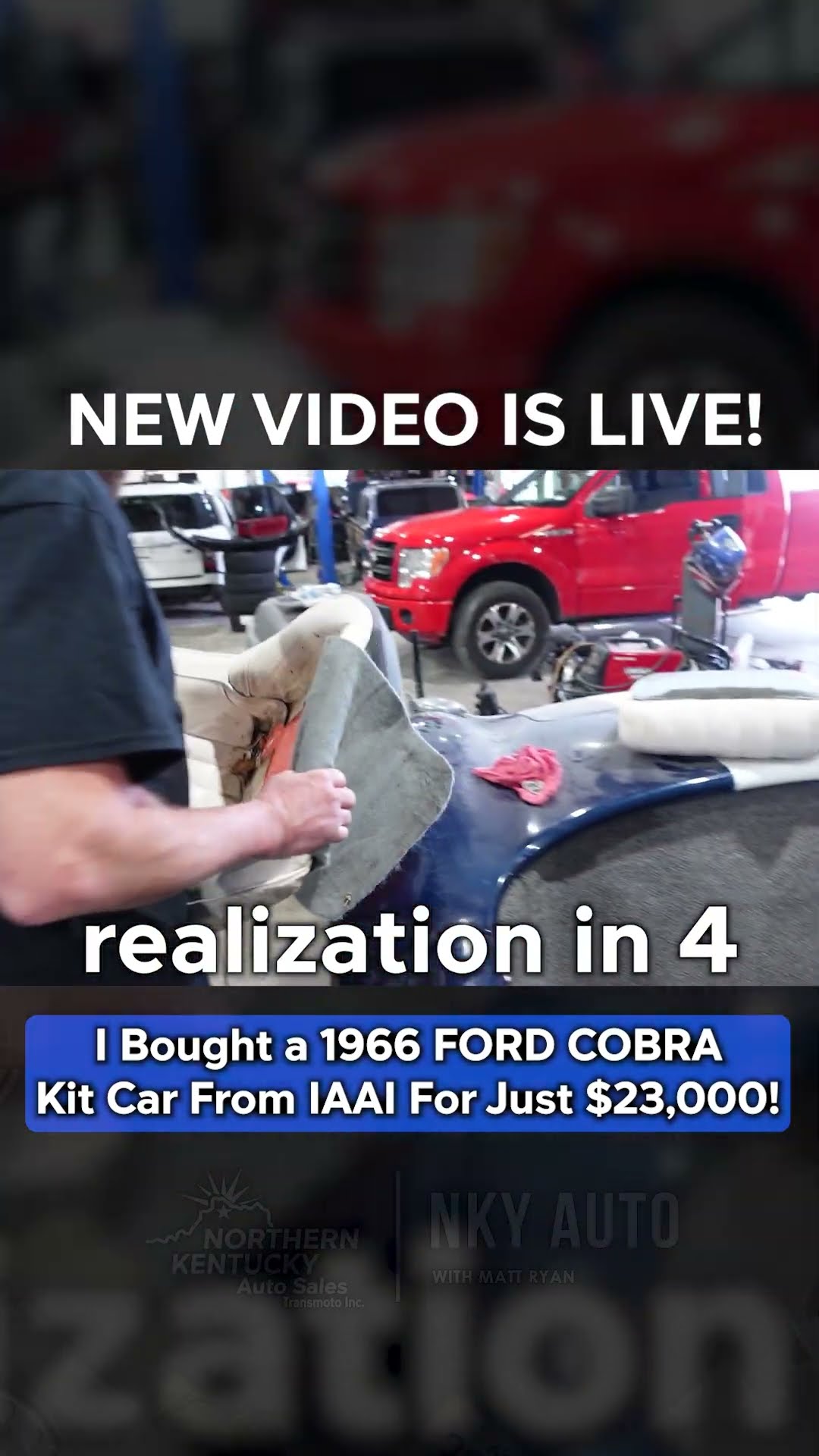 First Start & Surprises: Restoring a 1966 Ford Cobra Kit Car from Auction!