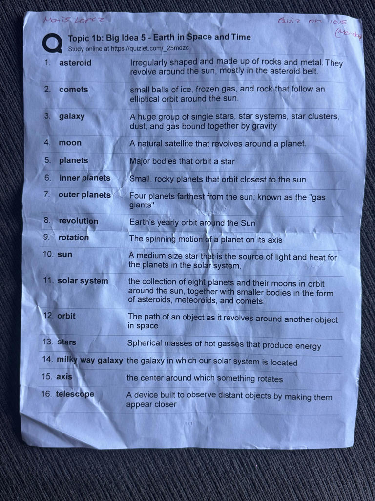 I used Meta's Muse to help my son prep for an astronomy quiz. He aced it.
