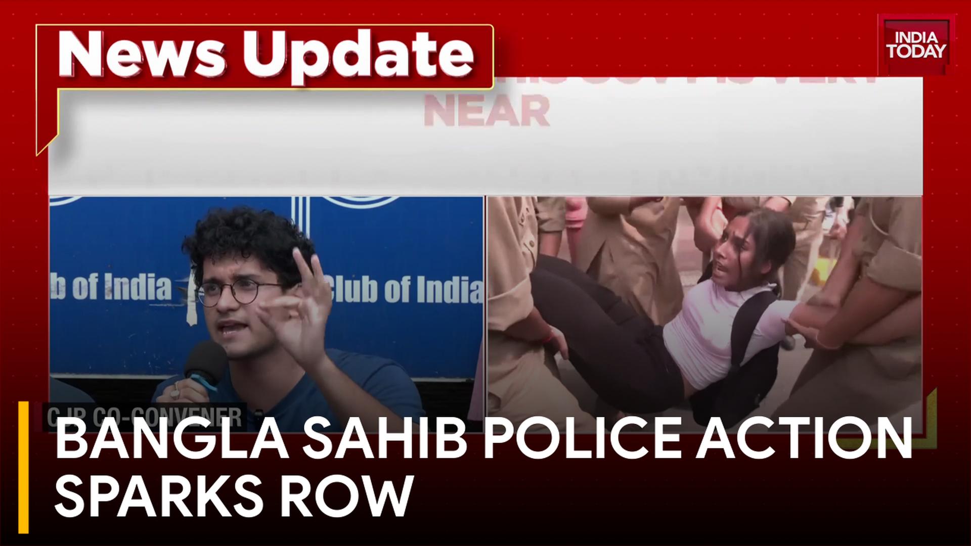 Delhi police action at Bangla Sahib condemned amid protests over ...