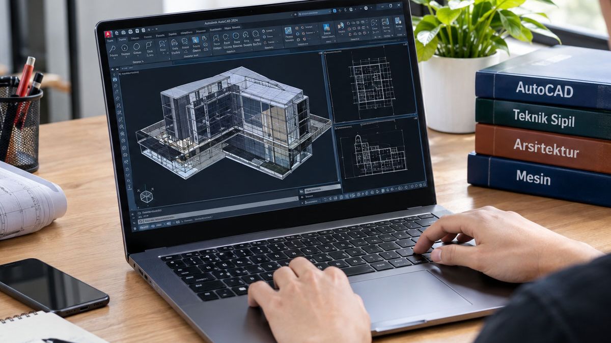 Rekomendasi laptop untuk AutoCAD dan teknik, ini spesifikasi yang perlu ...