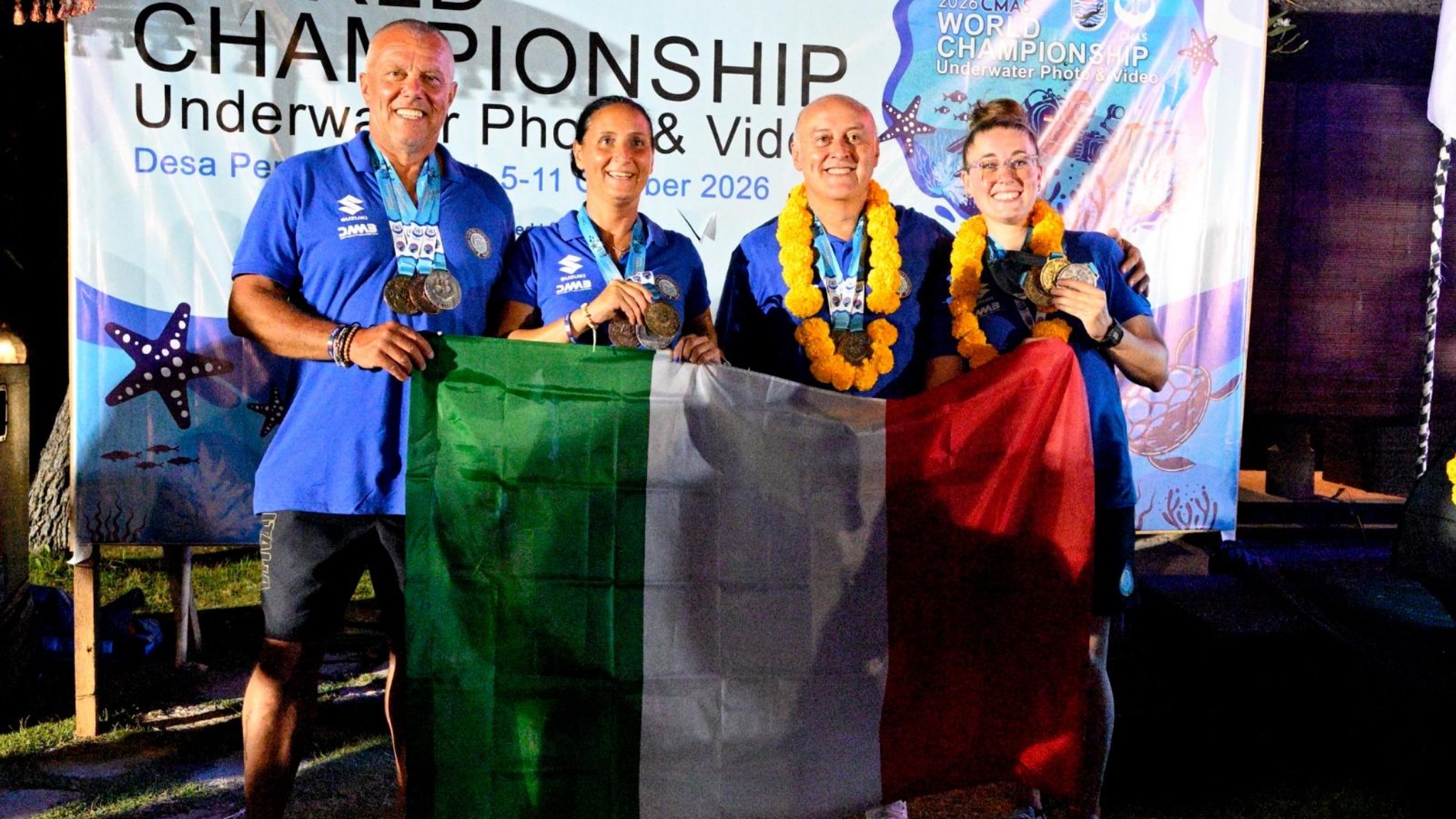 Mondiali di fotosub e videosub, l’Italia brilla a Bali: nove medaglie ...