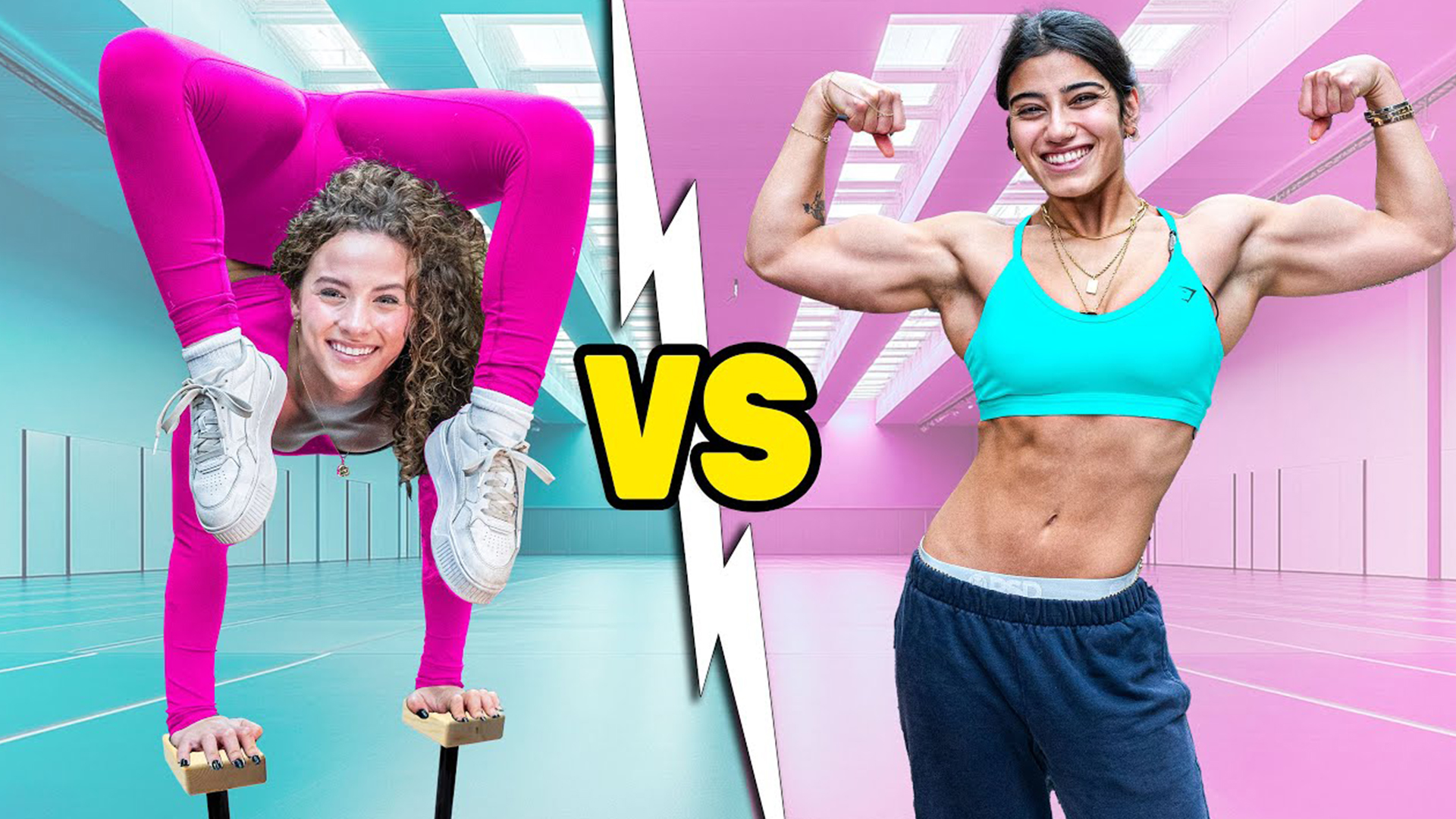 I challenged my gym crush to see who’s stronger