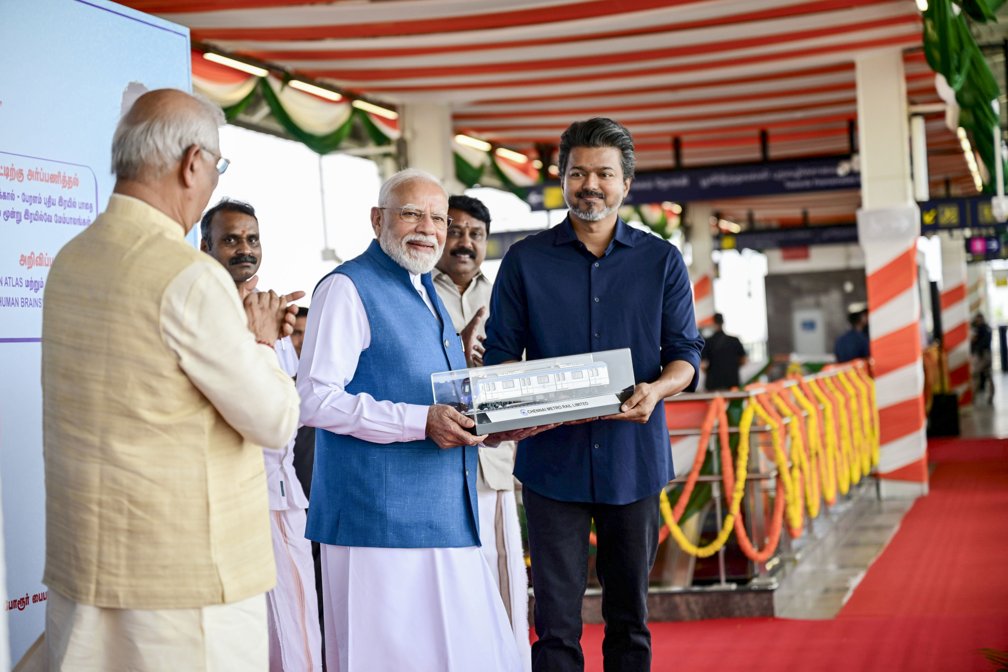 Chennai Metro: PM Modi inaugurates Poonamallee-Vadapalani stretch ...