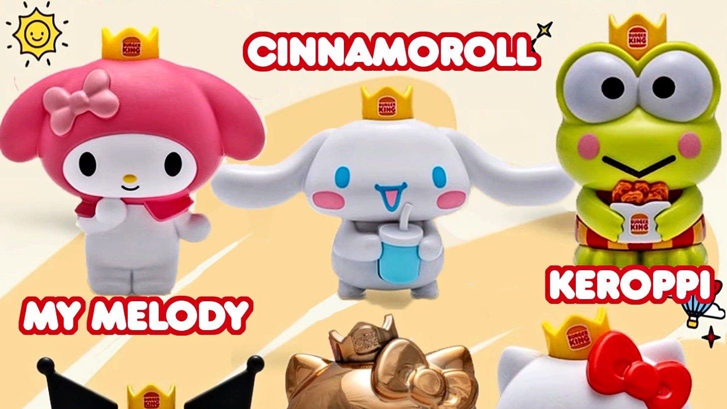 Burger King's Hello Kitty toys reportedly drop Oct. 20